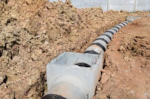 Leach Line Installation
